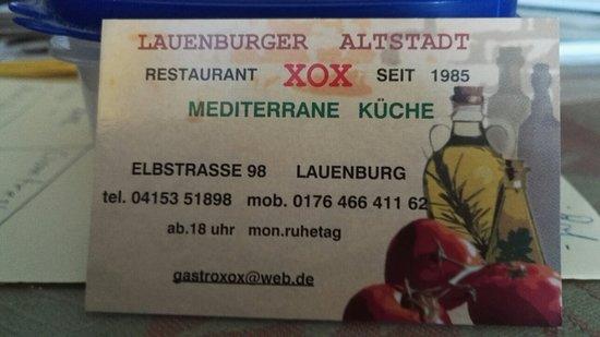 Restaurant XOX