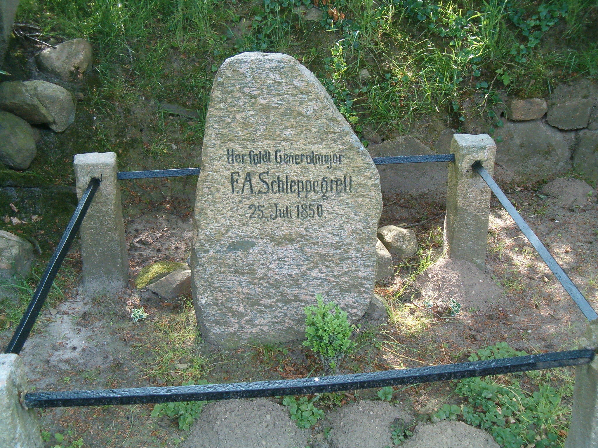 Gedenkstein F. A. Schleppegrell
